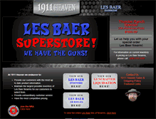 Tablet Screenshot of cj1911heaven.com